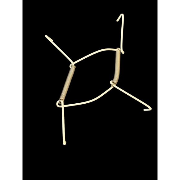 Antique Mellor & Co. Flow Blue 9" Dinner Plate Vernon Scalloped + Plate hanger - Picture 4 of 7